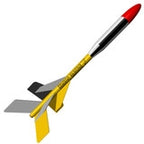 Model rocket kit, Farside-X, ready for launch for Semroc SEM-KV-95
