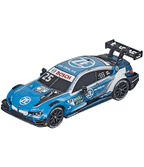 Blue silhouette of a BMW M4 DTM race car from 2006 for Carrera Go 20064171