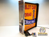 Slot Car Drag Racing | Light Up Display Sign