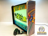 Slot Car Garage | Light Up Display Sign