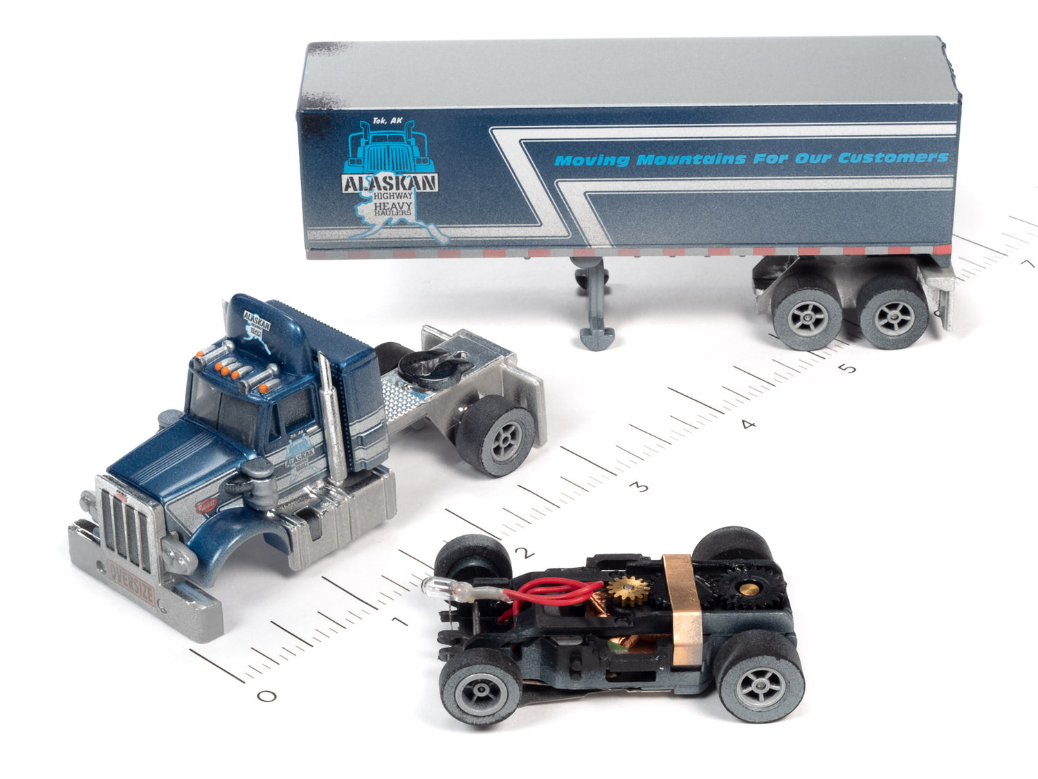 14' Semi-Frozen Extreme Conditions Slot Race Set | SRS339 | Auto World