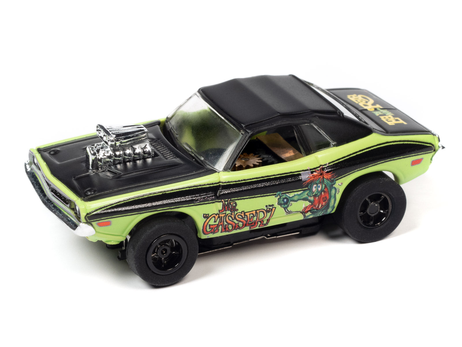 14' Rat Fink - Fink & FURRY-OUS Underground Racing Slot Car Set