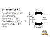 ST 1050-C | Carrera Ferrari 512 | Jel Claw | 1:32-Jel Claws-[variant_title]-ProTinkerToys