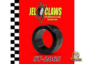 Black scale racing tire, ST-2065, for 1:64 model cars