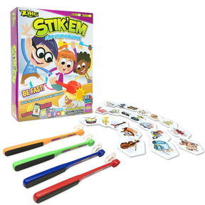 Slap stick game set with box, sticks, and matching cards for Zing ZG666