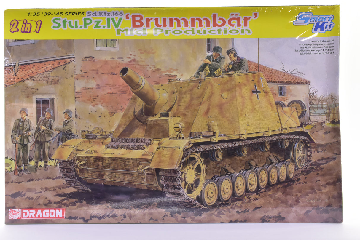 Sd.Ktz. 166 Stu.Pz.IV "Brummbar" Mid Production '39-'45 Series Smart Kit 1:35 | 6460