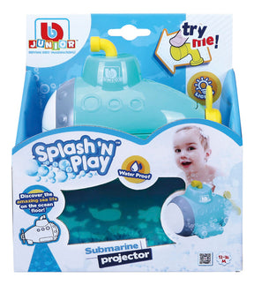 Blue toy submarine projector for projecting ocean life onto a surface for U.S. Toy Co 7217