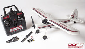 RC airplane kit with transmitter and accessories on white background for Rage R/C RGRA1114