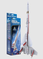 Model rocket kit with launcher and instructions for expert builders for Estes 7314