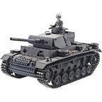 1/16 scale model of a Panzer III tank with a soldier figure for IMEX TAG12082