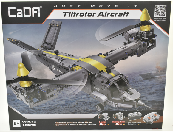 Tiltrotor Aircraftv 1436pcs | C61076W | CaDFi Master