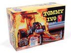 Model kit box art for Tommy Ivo rear engine dragster for AMT AMT1253