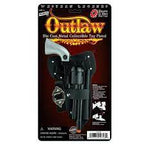 Die-cast metal toy pistol set for western play for Parris Toys 4708B