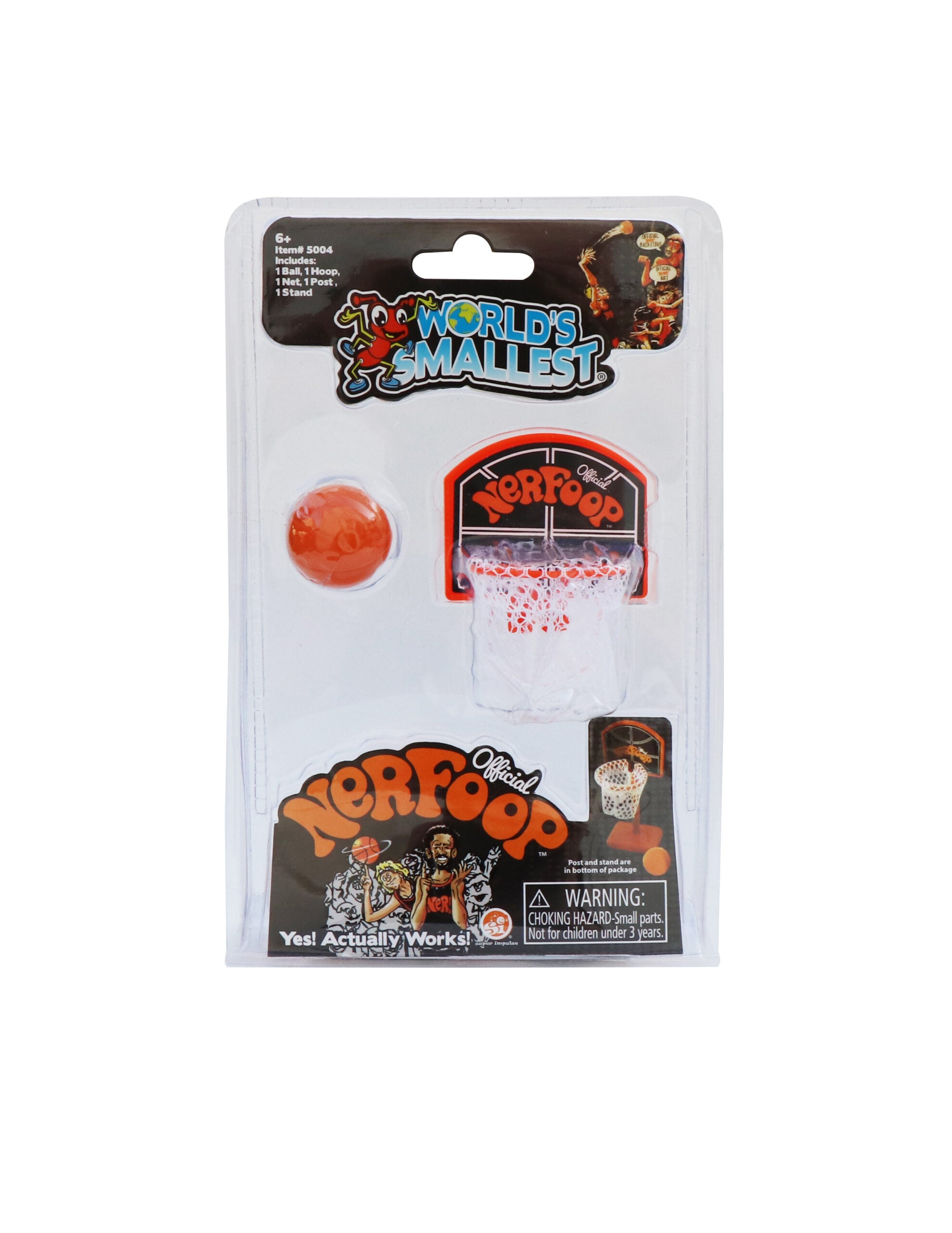 World's Smallest - Official Nerf Basketball | 5004 | Super Impulse