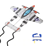 P-38 DLX 3D Nylon Kite WindZone | 82834 | Brain Storm