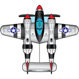 P-38 DLX 3D Nylon Kite WindZone | 82834 | Brain Storm